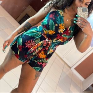 Floral romper